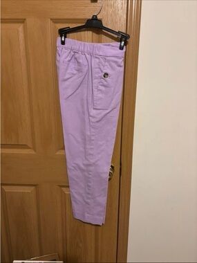 J. Crew Lilac Straight-Leg Pants